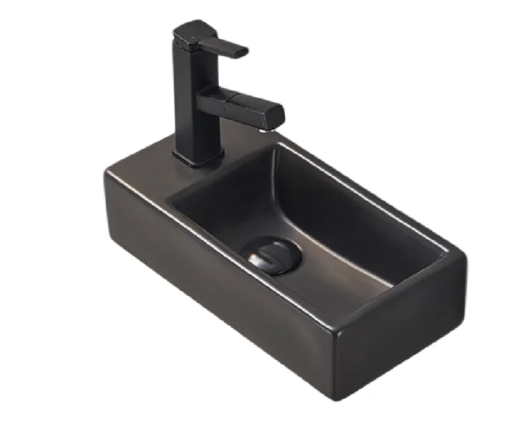 Раковина GID Suspendido Bm9270R 41 см правосторонняя черная 62201R