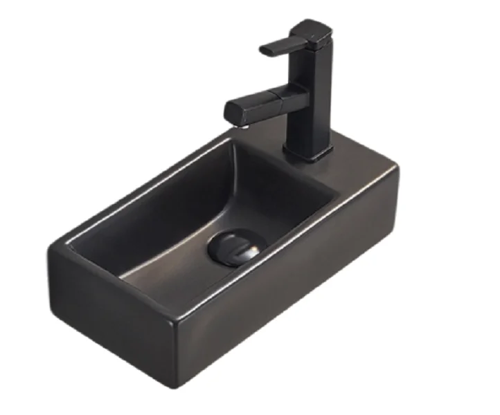 Раковина GID Suspendido Bm9270R 41 см правосторонняя черная 62201R