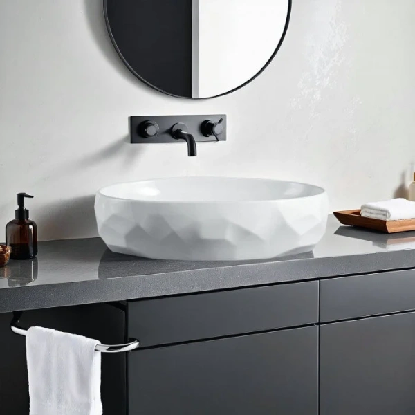 Раковина GID Lago 9030wx 60 см белая 51241