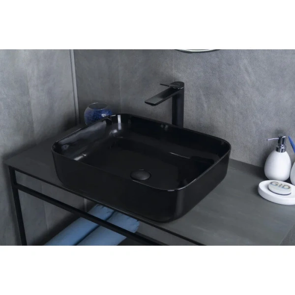 Раковина GID Geometrico BL1304 50 см черная 53351