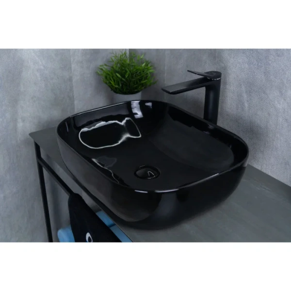 Раковина GID Geometrico BL1302 50 см черная 53347