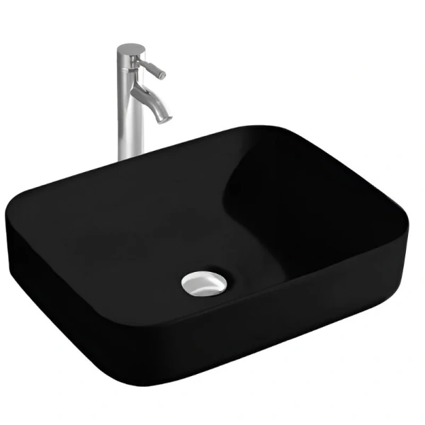 Раковина Акватек Вега 50 см черная матовая AQ5515-MB