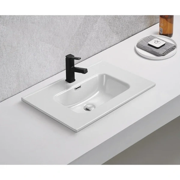 Раковина GID Integrado 9070s 71 см встраиваемая сверху 71156