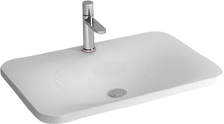 Раковина Cezares 65 см полувстраиваемая CZR-DRO-65-LVB