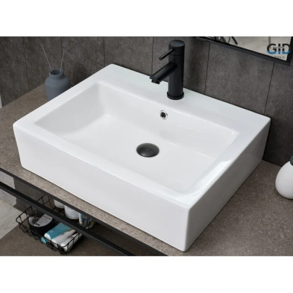 Раковина GID Geometrico N9157 57 см белая 51216