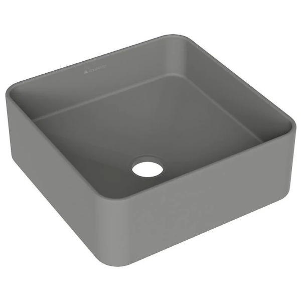 Раковина Aqueduto ESPIRAL 37 см серая матовая ESP0330