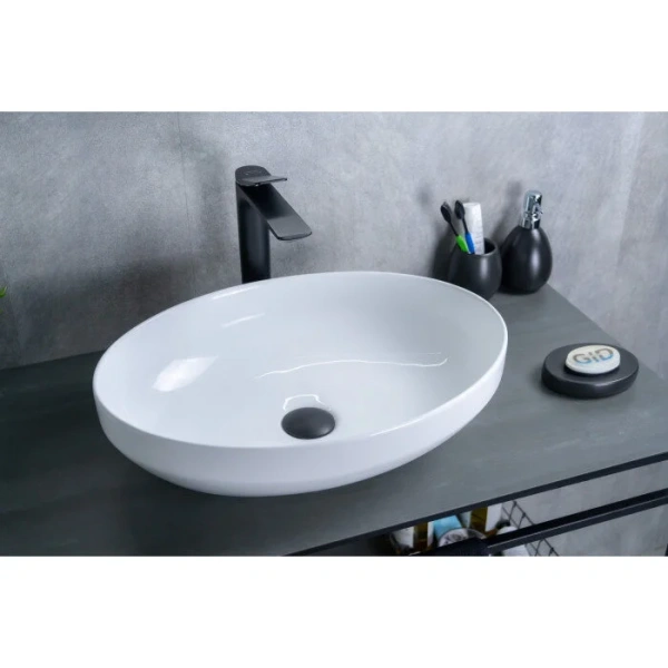 Раковина GID Lago D1469 50 см белая 51196