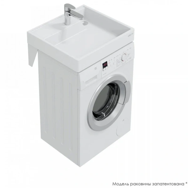 Раковина над стиральной машиной СанТа Юпитер 60 см белая 900130