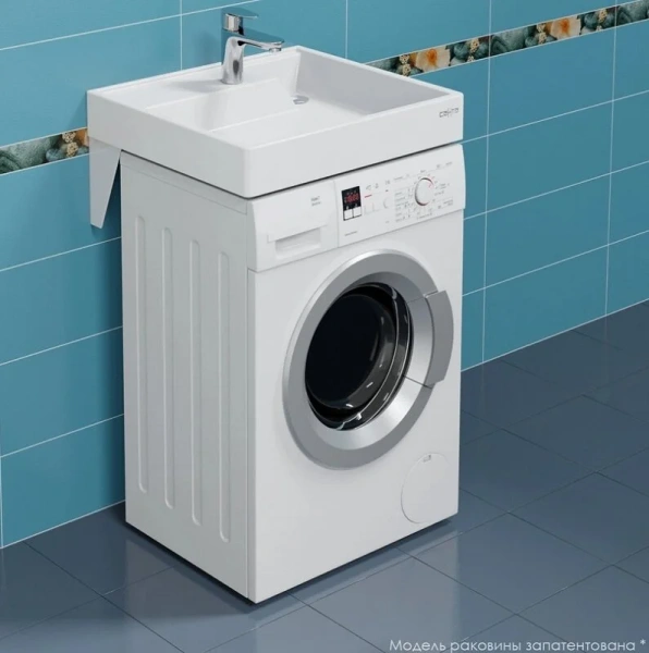 Раковина над стиральной машиной СанТа Юпитер 60 см белая 900130