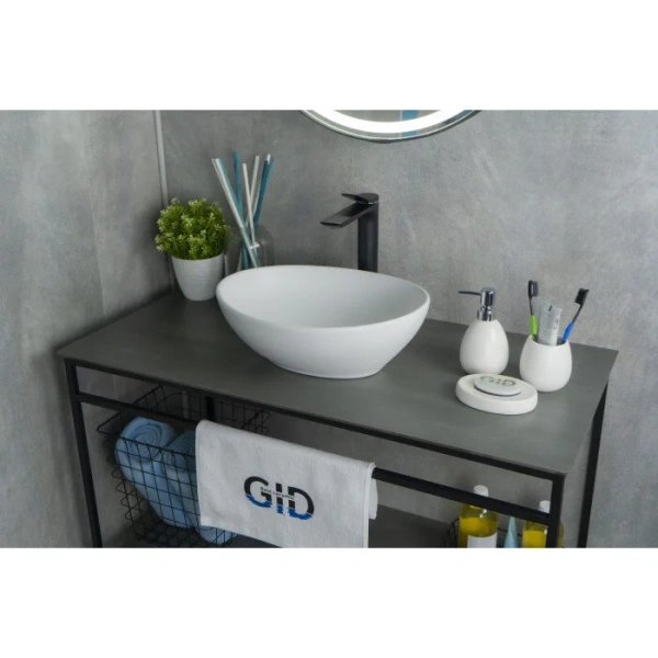 Раковина GID Lago N900 41 см белая 51164