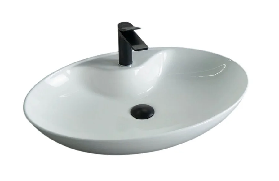 Раковина GID Lago N9438 65 см белая 51151