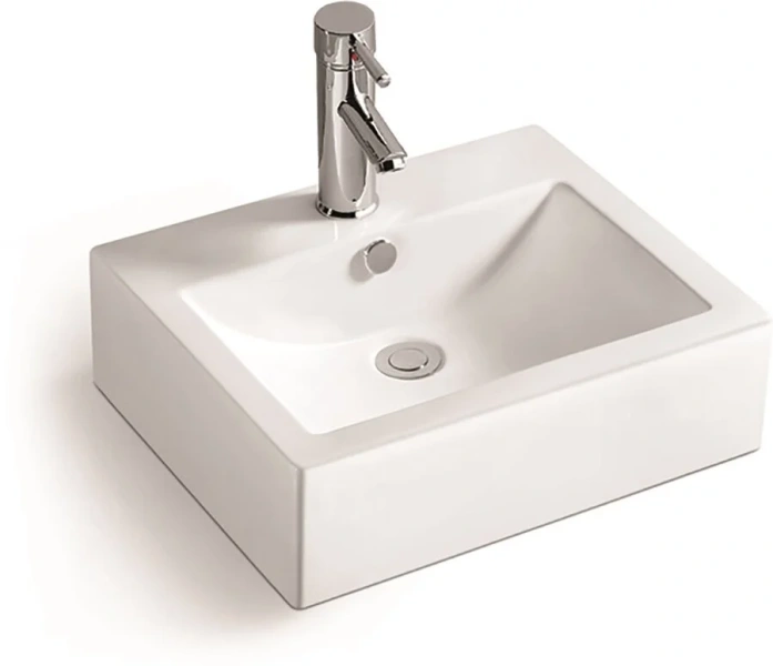 Раковина SantiLine 55 см белая SL-1005