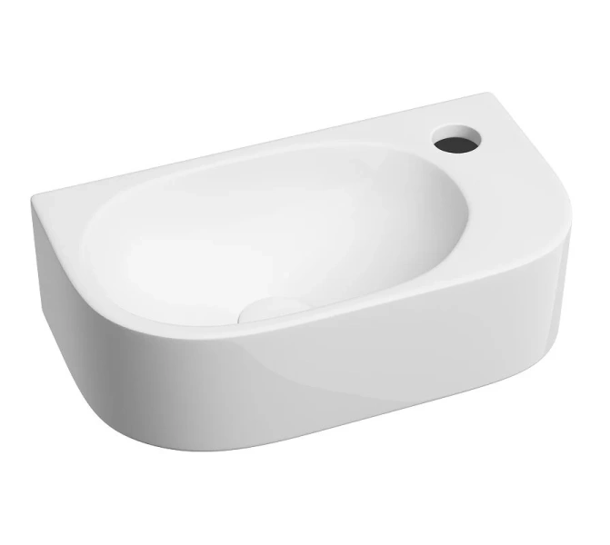 Раковина Ceramica Nova Element 40 см белая глянцевая, левая CN6066L