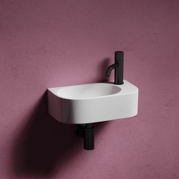 Раковина Ceramica Nova Element 40 см белая глянцевая, левая CN6066L