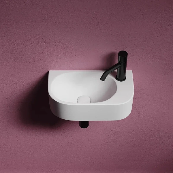 Раковина Ceramica Nova Element 40 см белая глянцевая, левая CN6066L