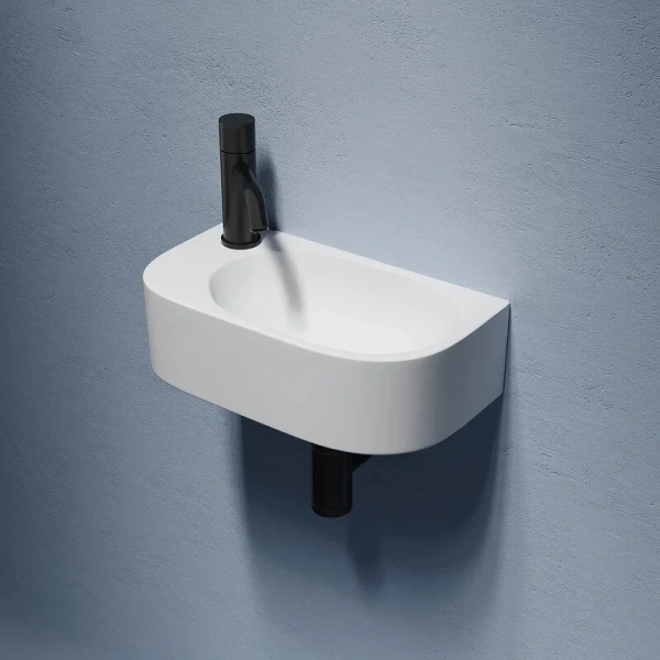 Раковина Ceramica Nova Element 40 см белая глянцевая, правая CN6066R