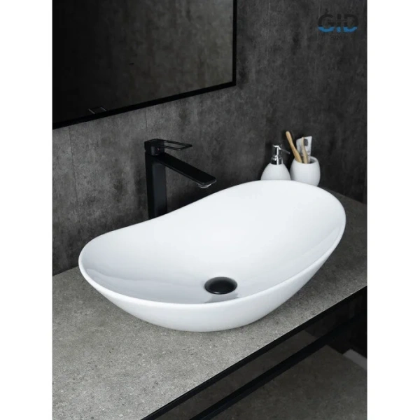 Раковина GID Lago N9811 61 см белая 51175