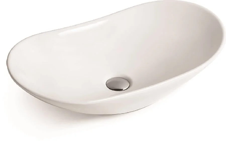 Раковина SantiLine 61 см белая SL-1025