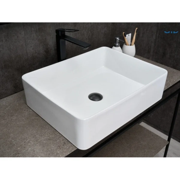 Раковина GID Geometrico N9104 52 см белая 51236