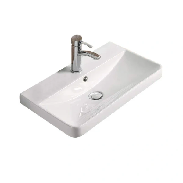 Раковина мебельная Ceramalux N 60 см встраиваемая 9595-60