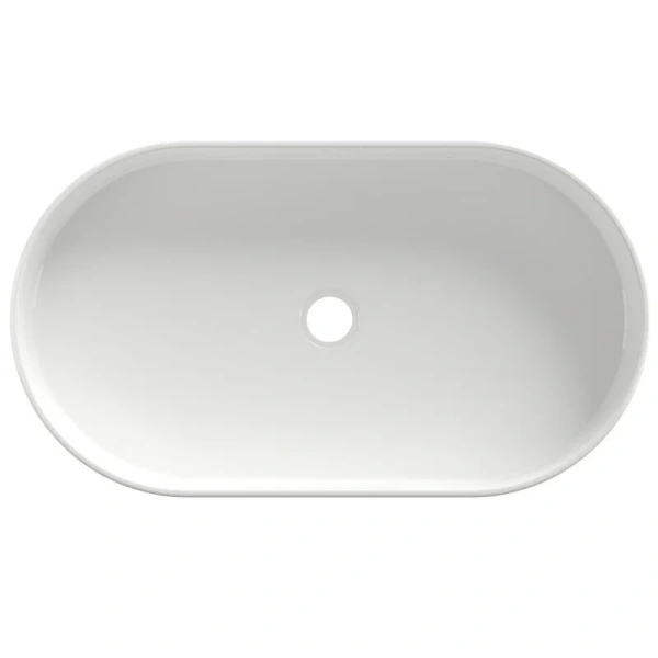 Раковина Aqueduto ESPIRAL 60 см белая глянцевая ESP0210