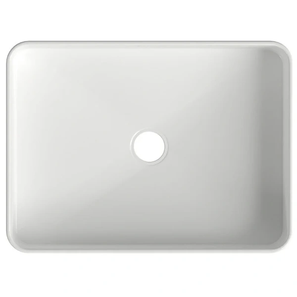 Раковина Aqueduto ESPIRAL 50 см белая глянцевая ESP0410