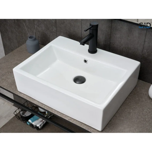 Раковина GID Geometrico N9153 53 см белая 51215