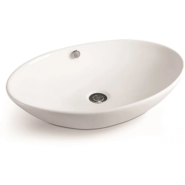 Раковина SantiLine 63 см белая SL-1019