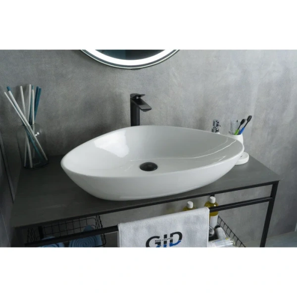 Раковина GID Creativo N9062 67 см белая 51117