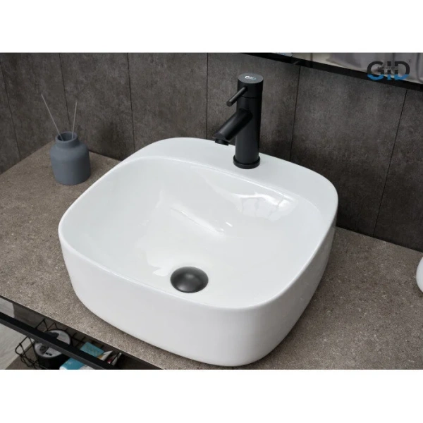 Раковина GID Geometrico N9284 42 см белая 51219