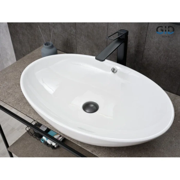 Раковина GID Lago N9007 64 см белая 51207