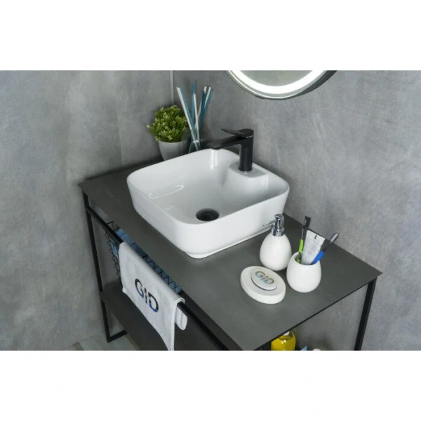 Раковина GID Geometrico N9443 41 см белая 51154