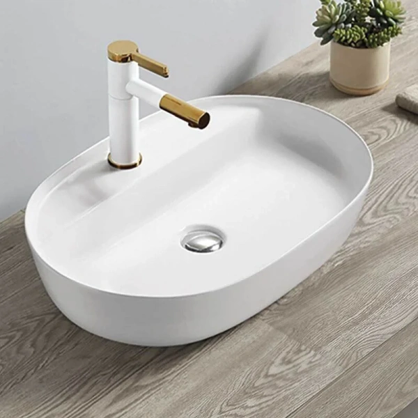 Раковина Vincea 60 см белая VBS-122