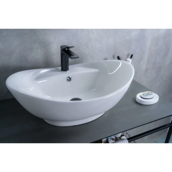 Раковина GID Lago N9018 59 см белая 51107