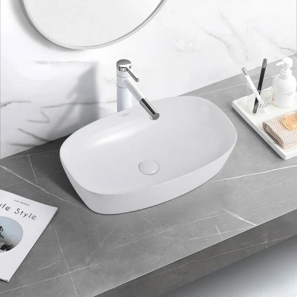 Раковина Abber Rechteck AC2206 60,5 см накладная