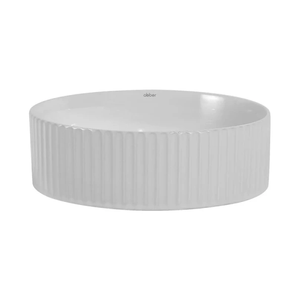 Раковина Abber Bequem 36 см белая AC2111