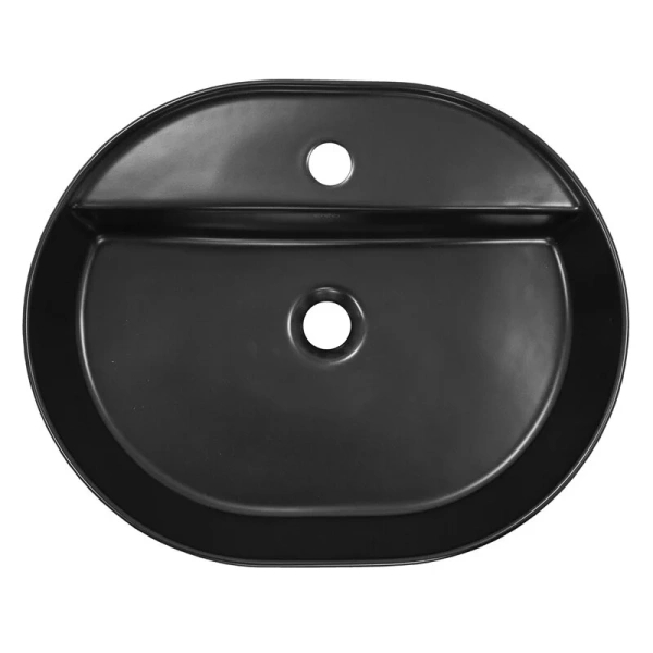 Раковина Creo Ceramiqu 56 см черная матовая PU4500MBK