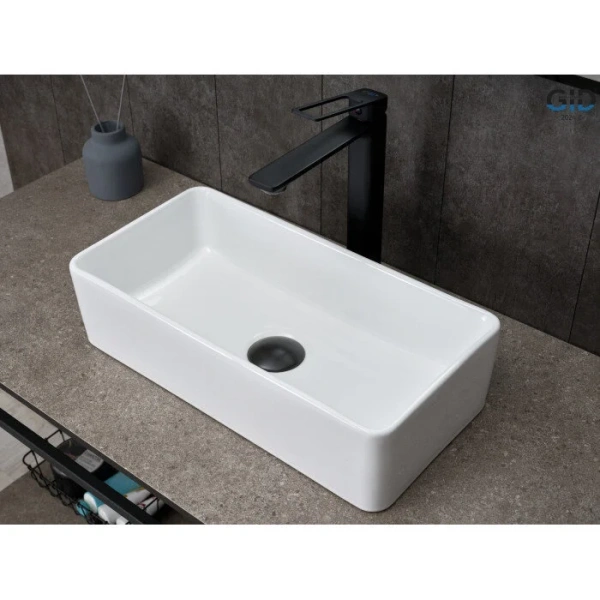 Раковина GID Geometrico N1104 46 см белая 51224