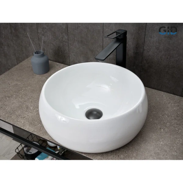 Раковина GID Esfera N9140 40 см белая 51213