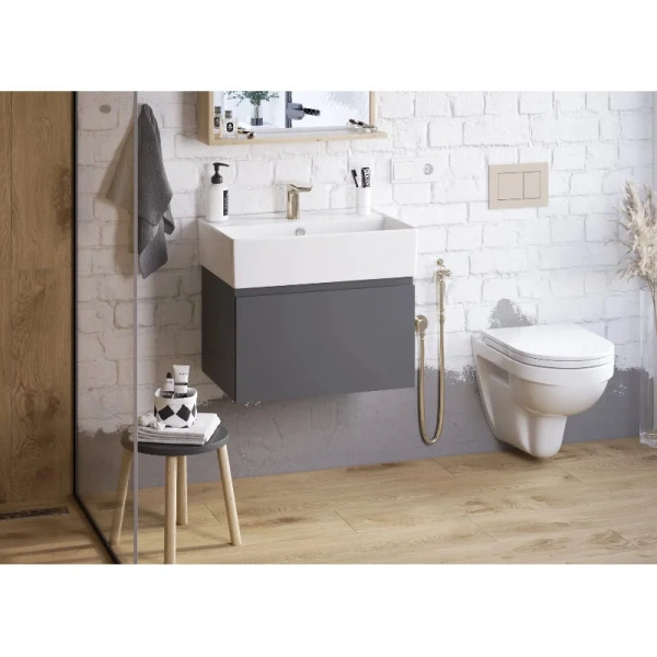 Раковина Sanita Luxe Novel 60 см накладная WB.FN/Novel/60-C/WHT.G/S1