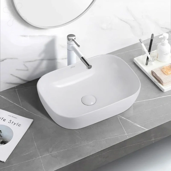 Раковина Abber Rechteck AC2200 46 см прямоугольная