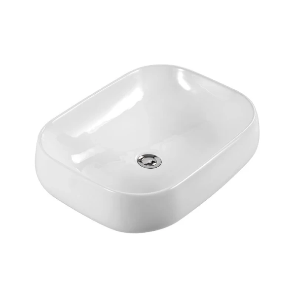 Раковина Акватек 56 см на столешницу белая AQ5526-00