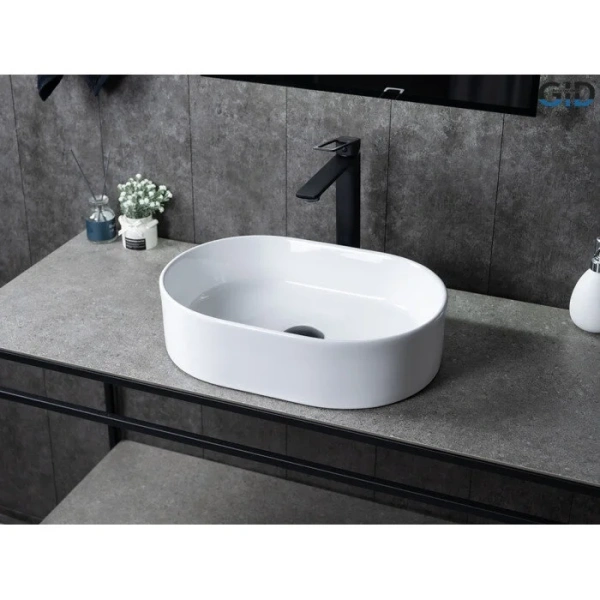 Раковина GID Lago N1330 47 см белая 51239