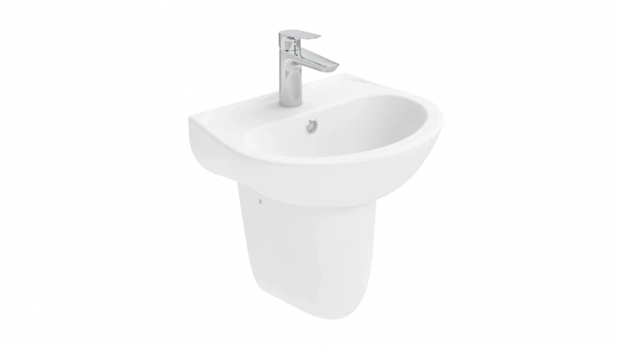 Раковина Creavit Oval 45 см белая TP145-00CB00E-0000