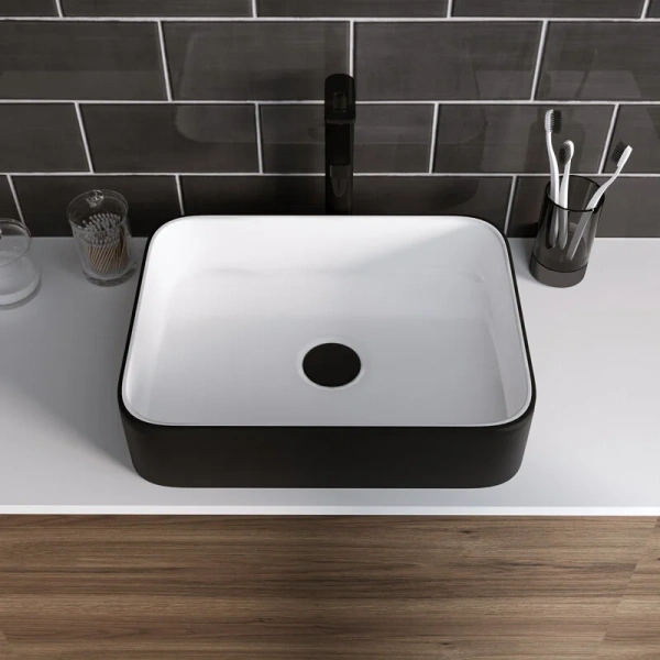 Раковина Grossman 50,5 см накладная GR-4043BW