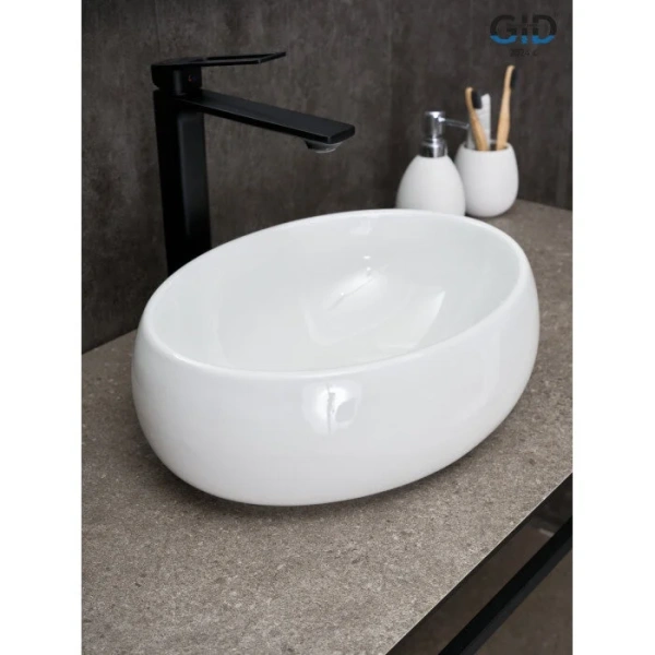 Раковина GID Lago N9030ds 40 см белая 51235