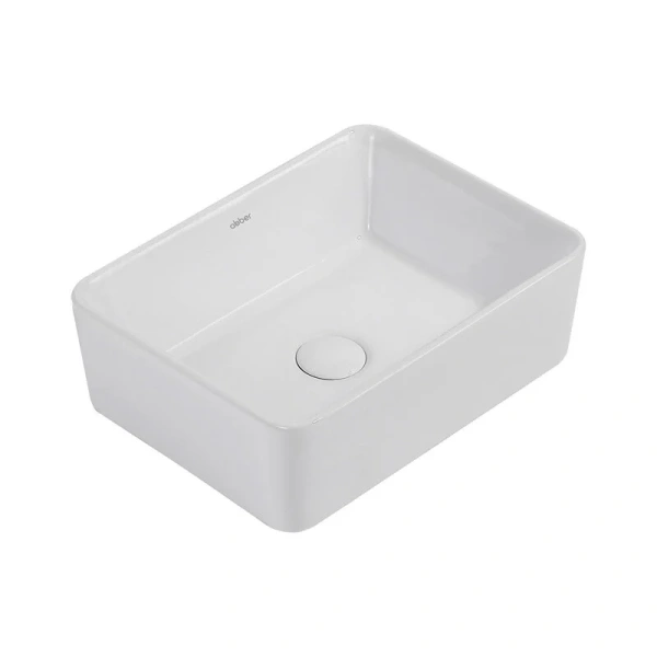 Раковина Abber Rechteck 40,5 см белая AC2213