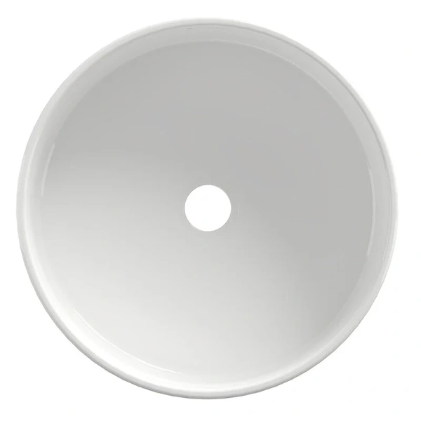 Раковина Aqueduto ESPIRAL 40 см белая глянцевая ESP0110