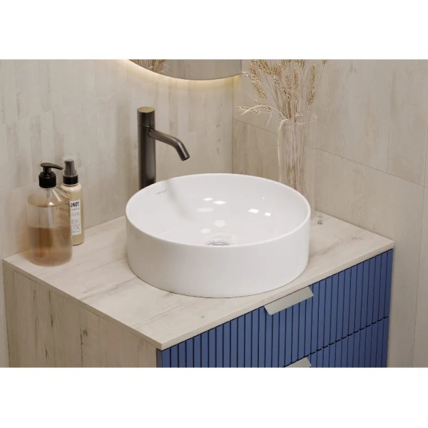 Раковина Sanita Luxe Best 40 см белая WB.CT/Best/40-N.Slim/WHT.G/S1