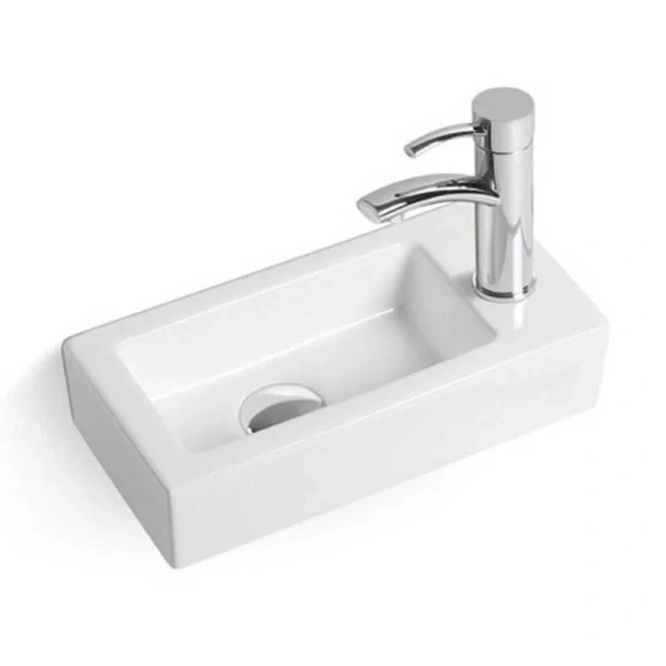 Раковина Vincea VBS-133 37 см белая